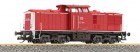 04581 Tillig Diesel locomotive BR 202 in orient red livery
